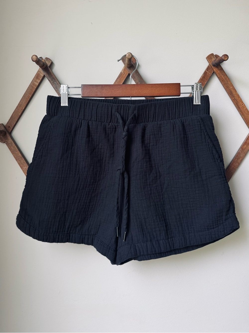 CALIA by Carrie Underwood Black Textured Lounge Shorts